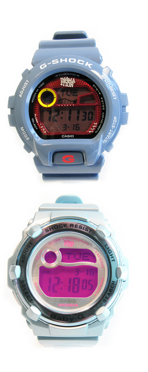 In4mation Baby-G  In4mation G-Shock